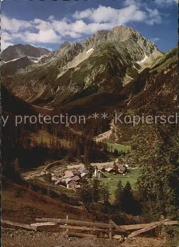 Lechtal Boden Bockkarspitze Wildkarspitze Patschallkopf Kat. Reutte Tirol