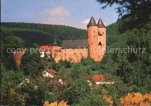 Muerlenbach Bertrada Burg Kat. Muerlenbach