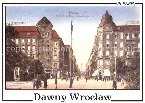 Wroclaw Neue Taschenstrasse Kuenstlerkarte Kat. Wroclaw Breslau