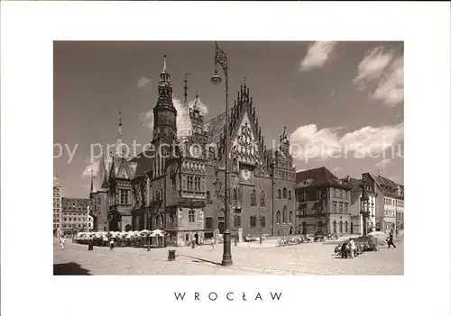 Wroclaw Rathaus Kat. Wroclaw Breslau