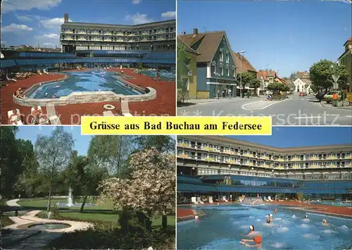 Bad Buchau Federsee Schwimmbad Hotelanlage Park Kat. Bad Buchau