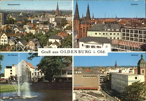 Oldenburg Niedersachsen Zentrum Stautor Panorama Kat. Oldenburg (Oldenburg)