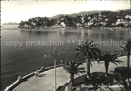 Rapallo Liguria Panorama Kat. Rapallo