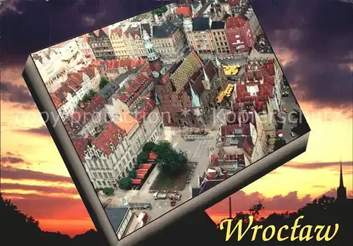 Wroclaw Luftaufnahme Kat. Wroclaw Breslau