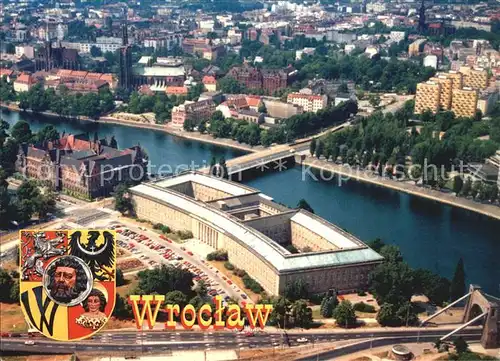 Wroclaw Luftaufnahme Kat. Wroclaw Breslau