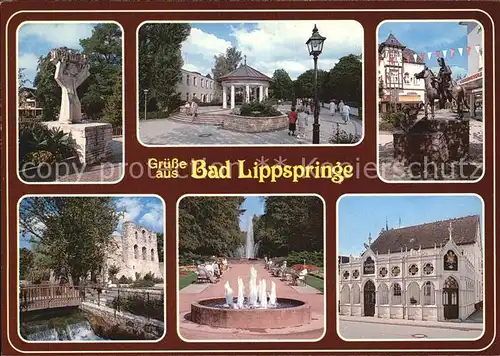 Bad Lippspringe Heilbad Denkmaeler Kat. Bad Lippspringe