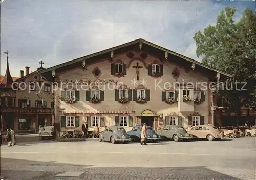 Oberammergau Hotel Alte Post Kat. Oberammergau