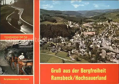 Ramsbeck Bergbaumuseum Freizeitzentrum Fort Fun Kat. Bestwig