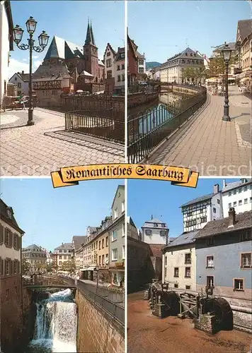 Saarburg Saar Stadtansichten Kat. Saarburg