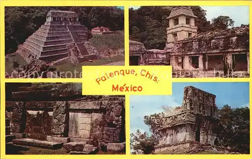 Palenque Ruinen Kat. 