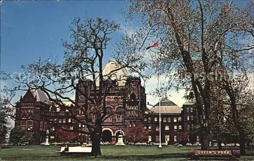 Toronto Canada Provincial Parliament Buildings Kat. Ontario