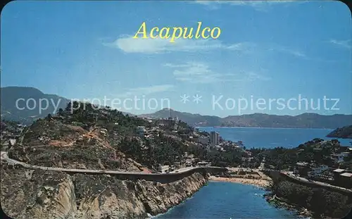 Acapulco Playa la Langosta Avenida Lopez Mateos Kat. Acapulco