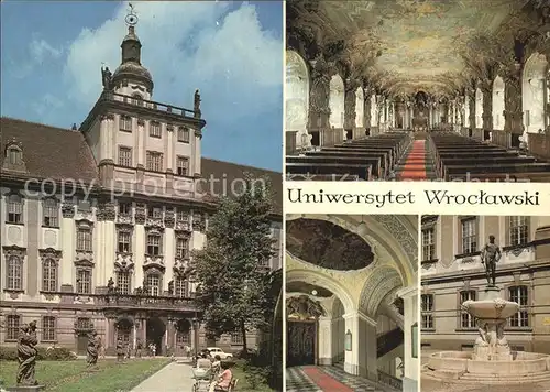 Wroclaw Universitaet Kat. Wroclaw Breslau