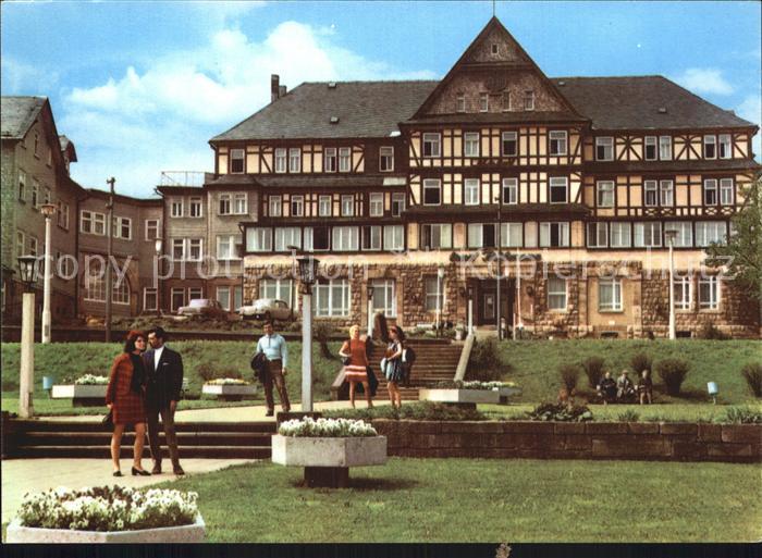 Oberhof Thueringen Hotel Ernst Thaelmann Haus Kat. Oberhof