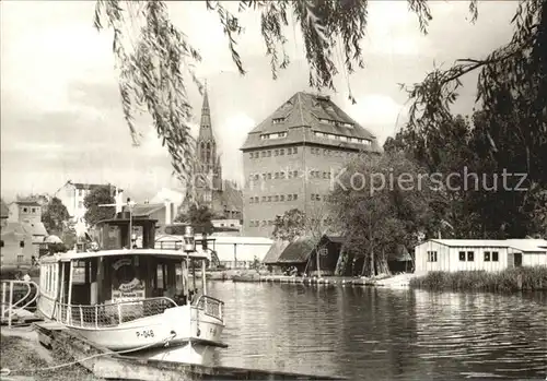 Demmin Mecklenburg Vorpommern Hafen Kat. Demmin