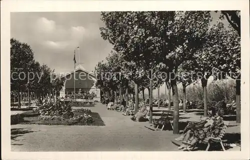 Ahlbeck Ostseebad Kurpark Kat. Heringsdorf Insel Usedom