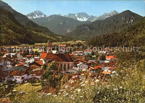 Mittenwald Bayern Karwendelgebirge Kat. Mittenwald