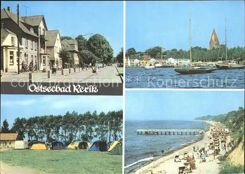 Rerik Ostseebad Strand Zeltplatz Hafen Kat. Ostseebad Rerik