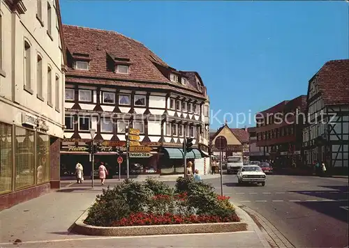 Hoexter Weser Westerbachstrasse Marktstrasse Kat. Hoexter