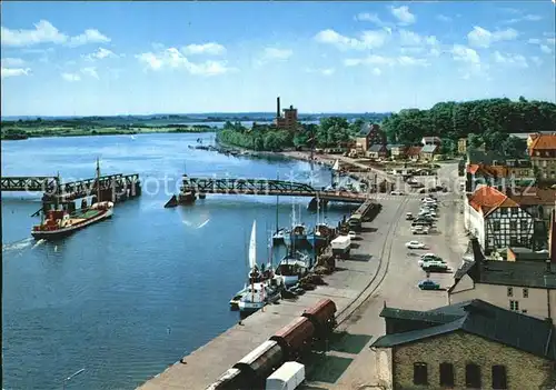 Kappeln Schlei Hafen Luftbild Kat. Kappeln