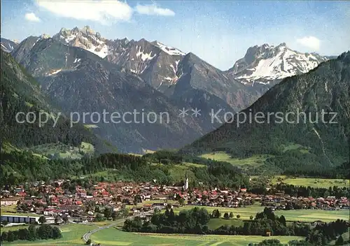 Oberstdorf Grosser Kroitenkopf Fuerschiesser Kratzer Kat. Oberstdorf