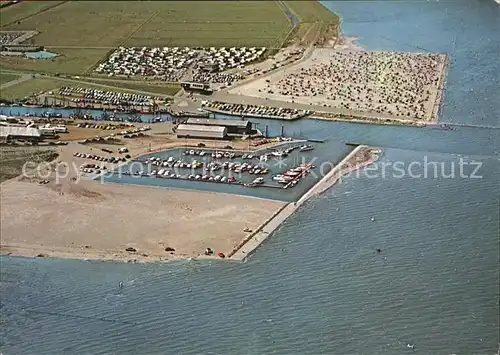 Dornumersiel Nordseekuestenbad Yachthafen Badestrand Kat. Dornum