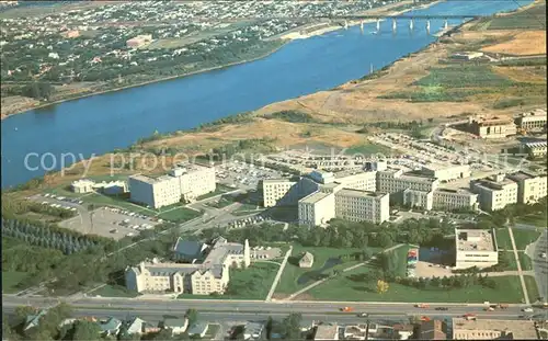 Saskatchewan Saskatoon Universitaet Luftaufnahme