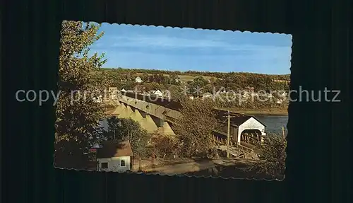 Maine Longest Covered Bridge  Kat. Maine