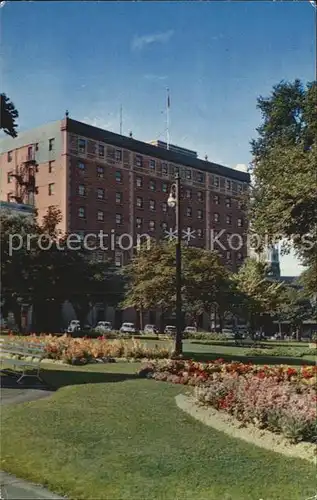 Saint John New Brunswick Admiral Beatty Hotel King Square Park Kat. Saint John