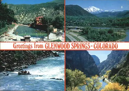 Glenwood Springs Panoramen Kat. Glenwood Springs