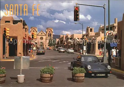 Santa Fe New Mexico Stadtansicht Kat. Santa Fe