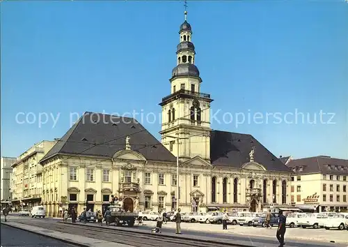 Mannheim Altes Rathaus Untere Pfarrkirche Kat. Mannheim