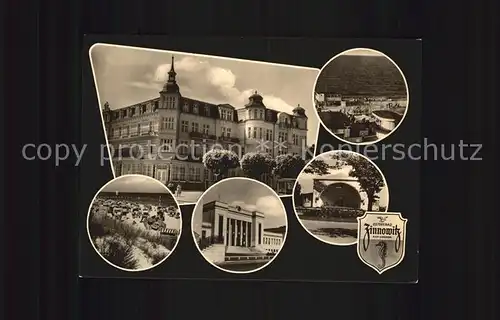 Zinnowitz Ostseebad Schloss Strand