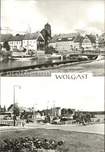 Wolgast Mecklenburg Vorpommern Hafen Kat. Wolgast