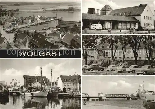 Wolgast Mecklenburg Vorpommern Hafen Neues Kreiskrankenhaus HOG Vier Jahreszeiten Kat. Wolgast