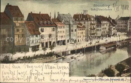 Strassburg Elsass Schiffleutstaden Kat. Strasbourg