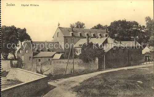 Sedan Ardennes Hopital Militaire Militaerkrankenhaus Kat. Sedan