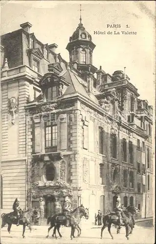 Paris Hotel de La Valette Kat. Paris