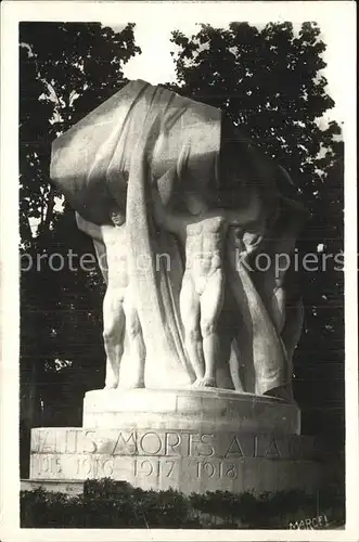 Lyon France Monument aux Morts de la Grande Guerre le Cenotaphe Kriegerdenkmal 1. Weltkrieg Kat. Lyon