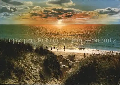 Westerland Sylt Duene und Meer  Kat. Westerland