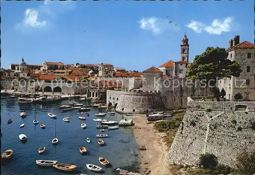 Dubrovnik Ragusa Hafen Kat. Dubrovnik