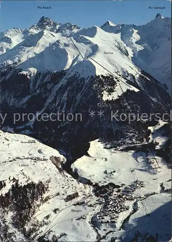 Berguen Bravuogn GR Darlux Piz Kesch Kat. Berguen