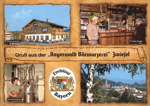 Zwiesel Niederbayern Bayerwald Baerwurzerei Kat. Zwiesel