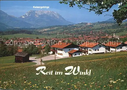 Reit Winkl Kaisergebirge Kat. Reit im Winkl