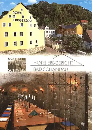 Bad Schandau Hotel Erbgericht Kat. Bad Schandau