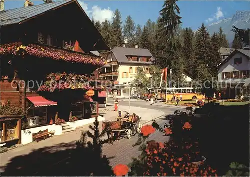 Flims Waldhaus Postplatz Kat. Flims Waldhaus