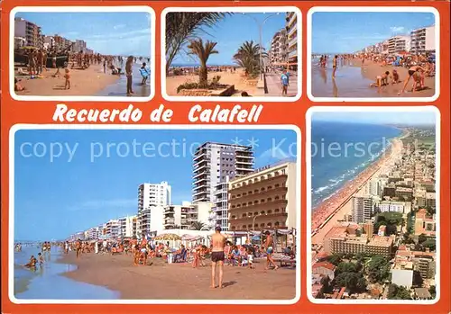 Calafell Strand  Kat. Spanien