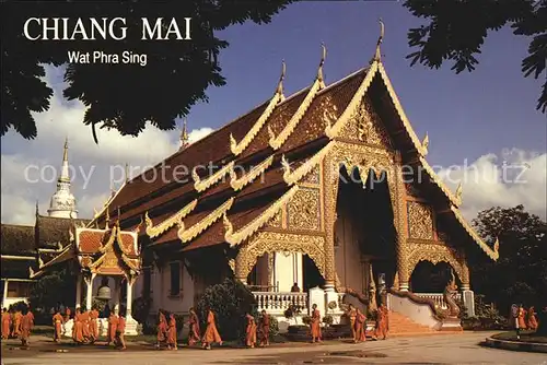Chiang Mai Wat Phra Sing Kat. Chiang Mai