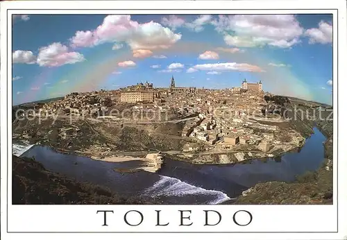 Toledo Castilla La Mancha Gesamtansicht  Kat. Toledo