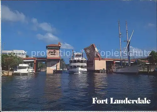 Fort Lauderdale Klappbruecke Kat. Fort Lauderdale